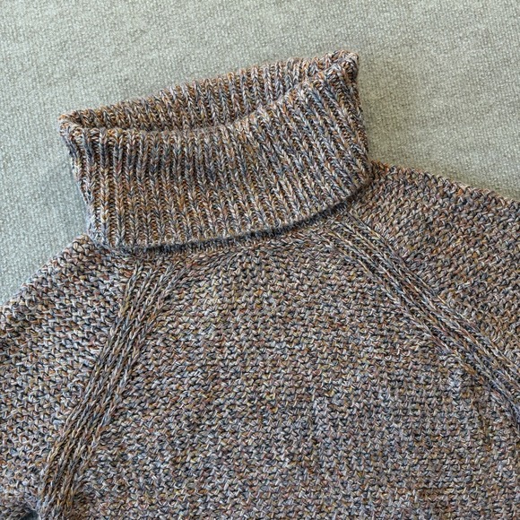 Prana Sweaters - Prana Callisto Colorful Western Raglan Knit Turtleneck Sweater Woman's Sz M
